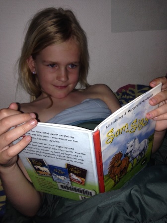 Cecilie, 8 år