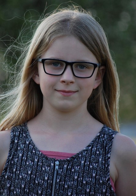 Frederikke, 8 år